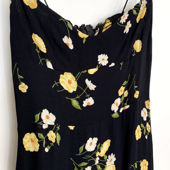 Reformation Emmie Midi Dress in Piazza Floral Summer  Size 0 - Picture 3 of 13